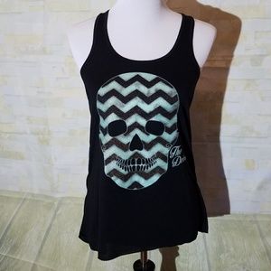Skull Racerback tank top